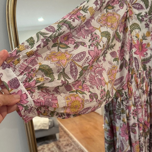 Daughters of India Kyra mini dress- in fuchsia bloom - Picture 4 of 7